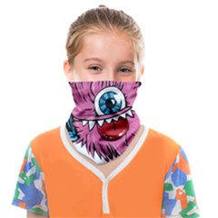 Monster-headphones-headset-listen Face Covering Bandana (kids) by Jancukart