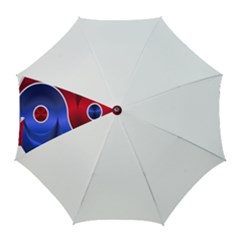 Yin Yang Eastern Asian Philosophy Golf Umbrellas