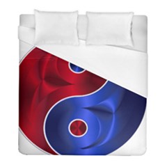 Yin Yang Eastern Asian Philosophy Duvet Cover (full/ Double Size)