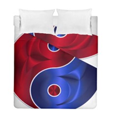 Yin Yang Eastern Asian Philosophy Duvet Cover Double Side (full/ Double Size)