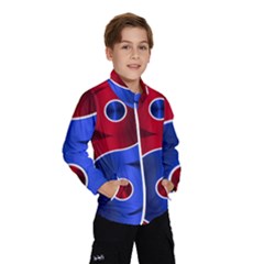 Yin Yang Eastern Asian Philosophy Kids  Windbreaker