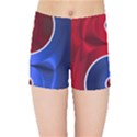 Yin Yang Eastern Asian Philosophy Kids  Sports Shorts View1