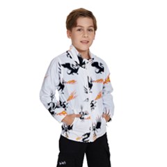 Dragon-phoenix-fire-bird-ancient Kids  Windbreaker