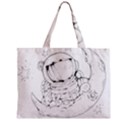 Astronaut-moon-space-astronomy Zipper Mini Tote Bag View1