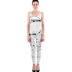 Astronaut-moon-space-astronomy One Piece Catsuit