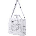 Astronaut-moon-space-astronomy Square Shoulder Tote Bag View1