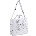 Astronaut-moon-space-astronomy Square Shoulder Tote Bag View2