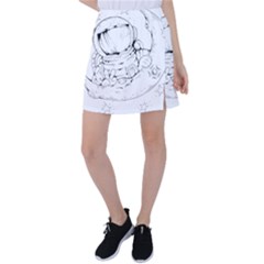 Astronaut-moon-space-astronomy Tennis Skirt by Jancukart