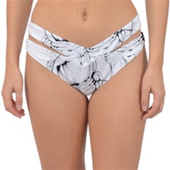 Astronaut-moon-space-astronomy Double Strap Halter Bikini Bottom