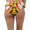 Gamer-geek-video-game-sign-fan Frill Bikini Bottom View2