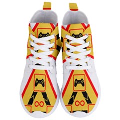 Gamer-geek-video-game-sign-fan Women s Lightweight High Top Sneakers