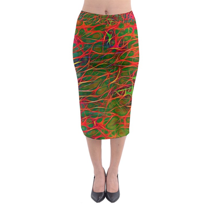 Background-pattern-texture- Midi Pencil Skirt