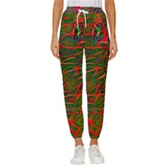 Background-pattern-texture- Cropped Drawstring Pants