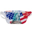 Statue Of Liberty Independence Day Poster Art Waist Bag  View1