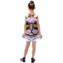 Black-cat-head Kids  Cross Back Dress View2