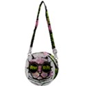 Black-cat-head Crossbody Circle Bag View1