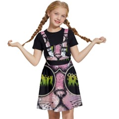 Black-cat-head Kids  Apron Dress