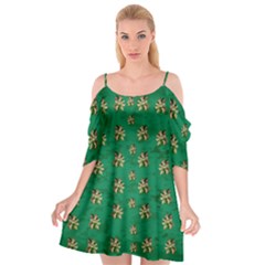 Water Lilies In The Soft Clear Warm Tropical Sea Cutout Spaghetti Strap Chiffon Dress by pepitasart