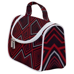 Abstract Pattern Geometric Backgrounds Satchel Handbag by Eskimos