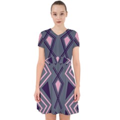 Abstract Pattern Geometric Backgrounds  Adorable In Chiffon Dress by Eskimos