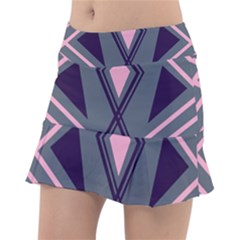 Abstract Pattern Geometric Backgrounds  Classic Tennis Skirt by Eskimos