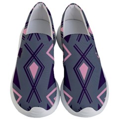 Abstract Pattern Geometric Backgrounds  Women s Lightweight Slip Ons by Eskimos