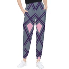 Abstract Pattern Geometric Backgrounds  Tapered Pants by Eskimos