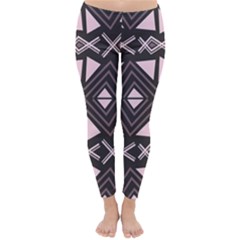 Abstract Pattern Geometric Backgrounds Classic Winter Leggings by Eskimos