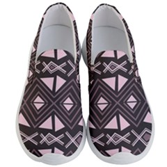 Abstract Pattern Geometric Backgrounds Men s Lightweight Slip Ons by Eskimos