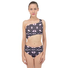 Abstract Pattern Geometric Backgrounds Spliced Up Two Piece Swimsuit by Eskimos