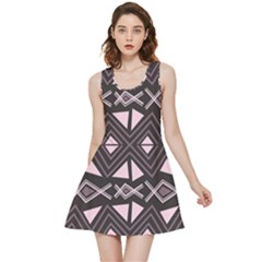 Abstract Pattern Geometric Backgrounds Inside Out Reversible Sleeveless Dress by Eskimos