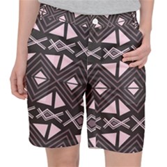 Abstract Pattern Geometric Backgrounds Pocket Shorts by Eskimos