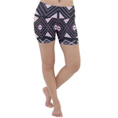 Abstract Pattern Geometric Backgrounds Lightweight Velour Yoga Shorts by Eskimos