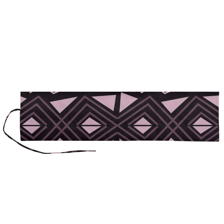 Abstract pattern geometric backgrounds Roll Up Canvas Pencil Holder (L)