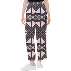 Abstract Pattern Geometric Backgrounds Women s Pants  by Eskimos