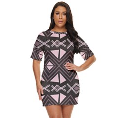 Abstract Pattern Geometric Backgrounds Just Threw It On Dress by Eskimos