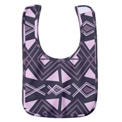 Abstract Pattern Geometric Backgrounds Baby Bib by Eskimos