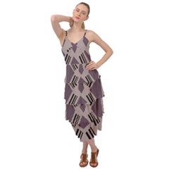 Abstract Pattern Geometric Backgrounds   Layered Bottom Dress by Eskimos