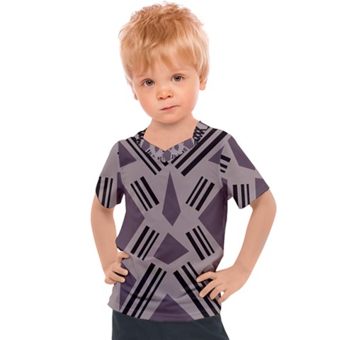 Abstract Pattern Geometric Backgrounds   Kids  Sports Tee by Eskimos