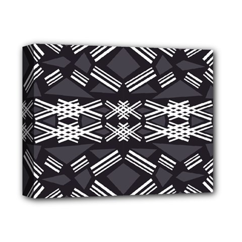 Abstract Pattern Geometric Backgrounds  Deluxe Canvas 14  X 11  (stretched) by Eskimos