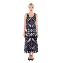 Abstract Pattern Geometric Backgrounds  Sleeveless Maxi Dress by Eskimos