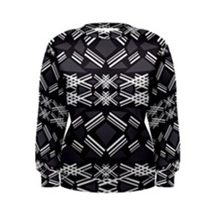 Abstract Pattern Geometric Backgrounds  Women s Sweatshirt by Eskimos