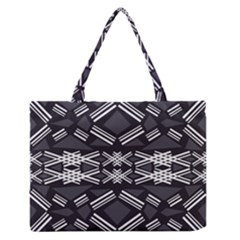 Abstract Pattern Geometric Backgrounds  Zipper Medium Tote Bag by Eskimos