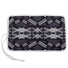 Abstract Pattern Geometric Backgrounds  Pen Storage Case (l) by Eskimos