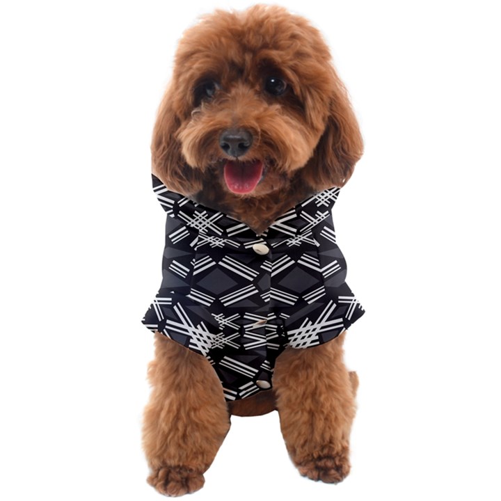 Abstract pattern geometric backgrounds  Dog Coat