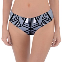 Abstract Pattern Geometric Backgrounds   Reversible Classic Bikini Bottoms by Eskimos