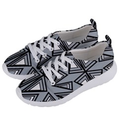 Abstract Pattern Geometric Backgrounds   Women s Lightweight Sports Shoes by Eskimos