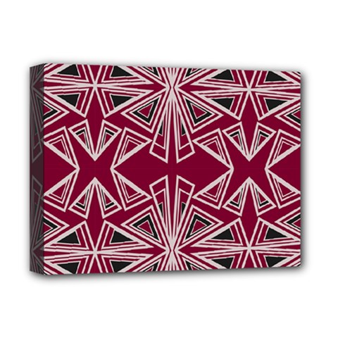 Abstract Pattern Geometric Backgrounds  Deluxe Canvas 16  X 12  (stretched)  by Eskimos