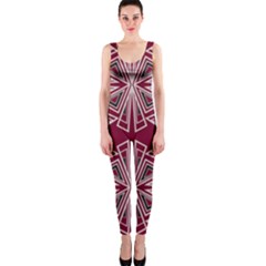 Abstract Pattern Geometric Backgrounds  One Piece Catsuit by Eskimos