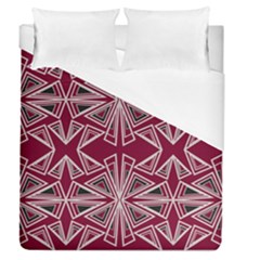 Abstract Pattern Geometric Backgrounds  Duvet Cover (queen Size) by Eskimos